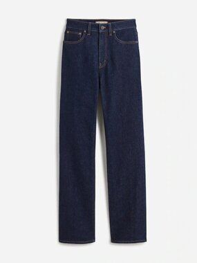 Madewell Curvy '90s Straight Jeans - Dark Wash (Size 25 Petite / 25P)